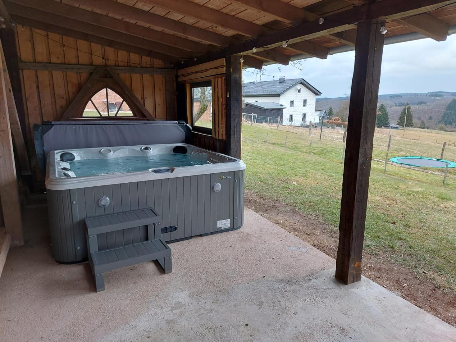 הלנתאל Ferienhaus Hescheld With Private Jacuzzi מראה חיצוני תמונה